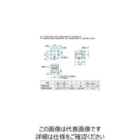 シグマ光機 XZ軸フラットブロックステージ ステージサイズ40×40mm TASBー404UU 1個 61-6976-02（直送品）