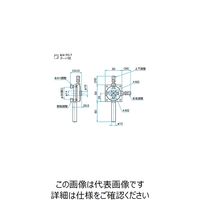 シグマ光機 FC型光ファイバーホルダー 調整範囲 あおり・回転:±2° FOPー2DM 1個 61-6996-36（直送品）
