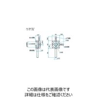 シグマ光機 SMA型光ファイバーホルダー 調整範囲 あおり・回転:±2° FOPー2DMーSMA 1個 61-6996-43（直送品）