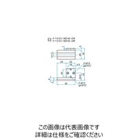シグマ光機 小型光ファイバーホルダー用取付アダプタ 垂直面固定用90°変換(M2、M3取付穴) MFH-ADP-2 1個（直送品）