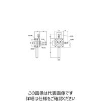 シグマ光機 小型芯出し光ファイバーホルダー 調整範囲 あおり:±2° MFHーFOPー2 1個 61-6996-52（直送品）