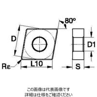 WIDIA 旋削用インサート(5418451) CNMM1906168 WP25CT 1セット(10個)（直送品）
