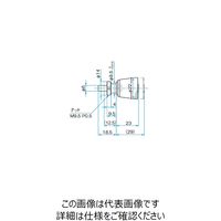 シグマ光機 マイクロメータヘッド(保守部品)移動量15mm以下 0~6mm 0.06kg SFNー01 1個 61-6981-90（直送品）
