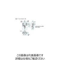 シグマ光機 X軸小型ラックピニオンステージ ステージサイズ25×30mm TARー25501 1個 61-6998-61（直送品）