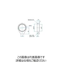 シグマ光機 低光軸薄型レンズホルダー 有効径φ27mm LHG-30 1個 61-6999-28（直送品）