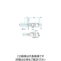 シグマ光機 ウォーム式粗微動マイクロメータヘッド 先端形状フラットタイプ WGP-13 1個 61-6982-08（直送品）