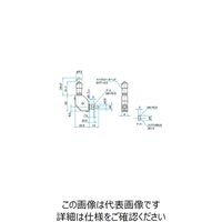 シグマ光機 折返し式マイクロメータヘッド 0~6.5mm 先端形状フラットタイプ MDC-6.5 1個 61-6982-10（直送品）
