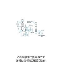 シグマ光機 折返し式マイクロメータヘッド 0~6.5mm 先端形状Rタイプ MDC-6.5R 1個 61-6982-11（直送品）