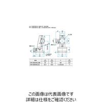 シグマ光機 XZ軸小型ラックピニオンステージ(垂直) サイズ34×40mm TARー38404LーM6 1個 61-6976-10（直送品）