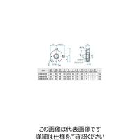 シグマ光機 小型芯出し式レンズホルダー 適応素子サイズφA:φ40mm 有効径φB:φ36mm LHCMー40ーEE 1個（直送品）