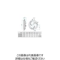 シグマ光機 同軸レンズホルダー 適応素子サイズφ25~φ80mm 適応素子厚さ1~9mm SLHー80ーUU 1個 61-6993-24（直送品）