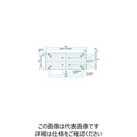 シグマ光機 ブレッドボード 120×300mm M2タップ OBB-1230 1個 61-6962-72（直送品）