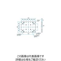 シグマ光機 ブレッドボード 120×160mm M4タップ OBC-1216 1個 61-6962-80（直送品）