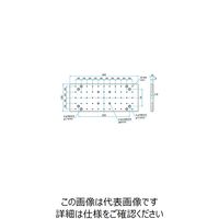 シグマ光機 ブレッドボード 120×300mm M4タップ OBC-1230 1個 61-6962-81（直送品）