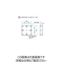 シグマ光機 高さ調整スペーサー(40mm用) 厚さ15mm MSP-4015A 1個 61-6962-94（直送品）