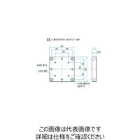 シグマ光機 高さ調整スペーサー(60mm用) 厚さ30mm MSP-6030B 1個 61-6963-20（直送品）