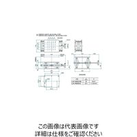 シグマ光機 精密ラボジャッキ サイズ170×210mm LJAー16223ーM6 1個 61-6974-53（直送品）