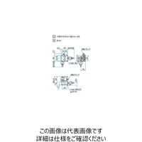 シグマ光機 XZ軸フラットスチールステージ サイズ25×25mm TSDー254CFP 1個 61-6974-73（直送品）
