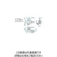 シグマ光機 XZ軸フラットスチールステージ サイズ40×40mm TSDー404CFP 1個 61-6974-82（直送品）