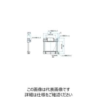 シグマ光機 スライド式シリンドリカルレンズホルダー(フレキシブルタイプ) A:60mm B:60mm CHAー60FーUU 1個（直送品）
