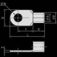 因幡電機産業 JAPPY 丸形端子(R形) 200ー8 JP 1個（直送品）