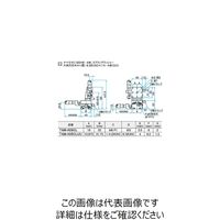 シグマ光機 XYZ軸アルミクロスローラステージ(垂直) サイズ40×40mm TAMー405CLUU 1個 61-6977-11（直送品）