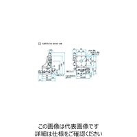 シグマ光機 XYZ軸アルミクロスローラステージ(垂直) サイズ60×60mm TAMー605SRL 1個 61-6977-22（直送品）