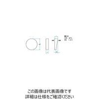 シグマ光機 低散乱ウェッジ基板 φ30mm 厚さ5mm 面精度λ/10 WSCFSP-30C05-10-1 1個 61-6938-15（直送品）
