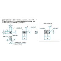 シグマ光機 XYZ軸フラットブロックステージ サイズ15×15mm TASBー155 1個 61-6977-42（直送品）
