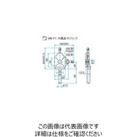 シグマ光機 十字動ホルダー TATー16RO 1個 61-6995-09（直送品）