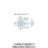 シグマ光機 変換スペーサー SPー114N 1個 61-6965-75（直送品）