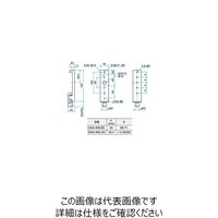 シグマ光機 大型アルミ光学ベンチ用キャリア インチ 0.29kg CAA-40LUU 1個 61-6961-92（直送品）