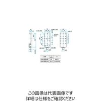 シグマ光機 大型アルミ光学ベンチ用キャリア インチ 0.42kg CAA-65LUU 1個 61-6961-93（直送品）
