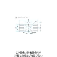 シグマ光機 ベースプレート M6用 0.18kg BSP-70170 1個 61-6962-30（直送品）