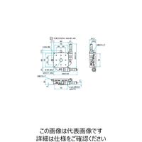 シグマ光機 XY軸スチールステージ サイズ80×80mm TSDー802SDM 1個 61-6968-30（直送品）