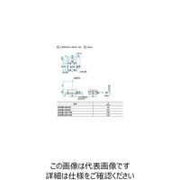 シグマ光機 α軸ネジ式V溝ゴニオステージ ステージサイズ40mm 120±0.1mm GOHBー40A120 1個 61-6980-14（直送品）