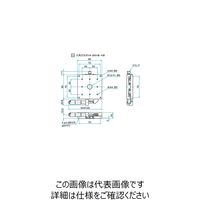 シグマ光機 X軸スチールステージ サイズ80×80mm TSDー801SR 1個 61-6968-13（直送品）