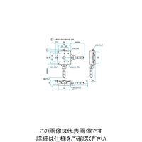 シグマ光機 XY軸スチールステージ サイズ80×80mm TSDー802C 1個 61-6968-23（直送品）