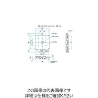 シグマ光機 X軸スチールステージ サイズ100×100mm TSDー1001SFP 1個 61-6968-40（直送品）