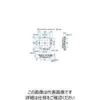 シグマ光機 XY軸スチールステージ サイズ100×100mm TSDー1002SFP 1個 61-6968-47（直送品）