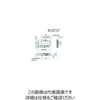 シグマ光機 X軸ロングスチールステージ サイズ25×50mm 移動量±6.5mm TSDー25501SR 1個 61-6968-70（直送品）