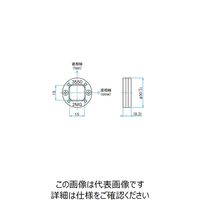 シグマ光機 エアギャップタイプ波長板 タイプλ/4 355nm WPQG-3550-4M 1個 61-6884-30（直送品）