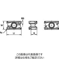 WIDIA ショルダーミル VSM490ー10用インサート(6425369) XNGU100408ERML WP25PM 1セット(10個)（直送品）