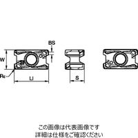 WIDIA ショルダーミル VSM490ー10用インサート(6425360) XNGU100408SRMH WP35CM 1セット(10個)（直送品）