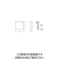 シグマ光機 平行平面基板 10mm 厚さ3mm 面精度λ/4 OPB-10S03-4-5 1個 61-6934-09（直送品）