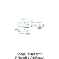 シグマ光機 直動ステンレスウェイ(インパルスウェイ) 30×90mm IPWS-F3090 1個 61-6980-55（直送品）