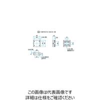 シグマ光機 直動ステンレスウェイ(インパルスウェイ) 40×40mm IPWS-F4040 1個 61-6980-56（直送品）