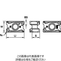 WIDIA ショルダーミル VSM490ー15用インサート(5873420) XNPU15T608SRMM WK15CM 1セット(10個)（直送品）