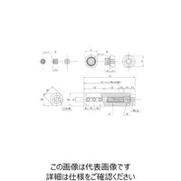 丸一切削工具 THECUT 自動盤用クーラントスリーブ MT-JS2010100 1本（直送品）