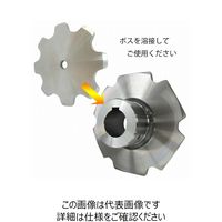 片山チエン Sローラ用コンベヤスプロケット K10100S12 1個（直送品）